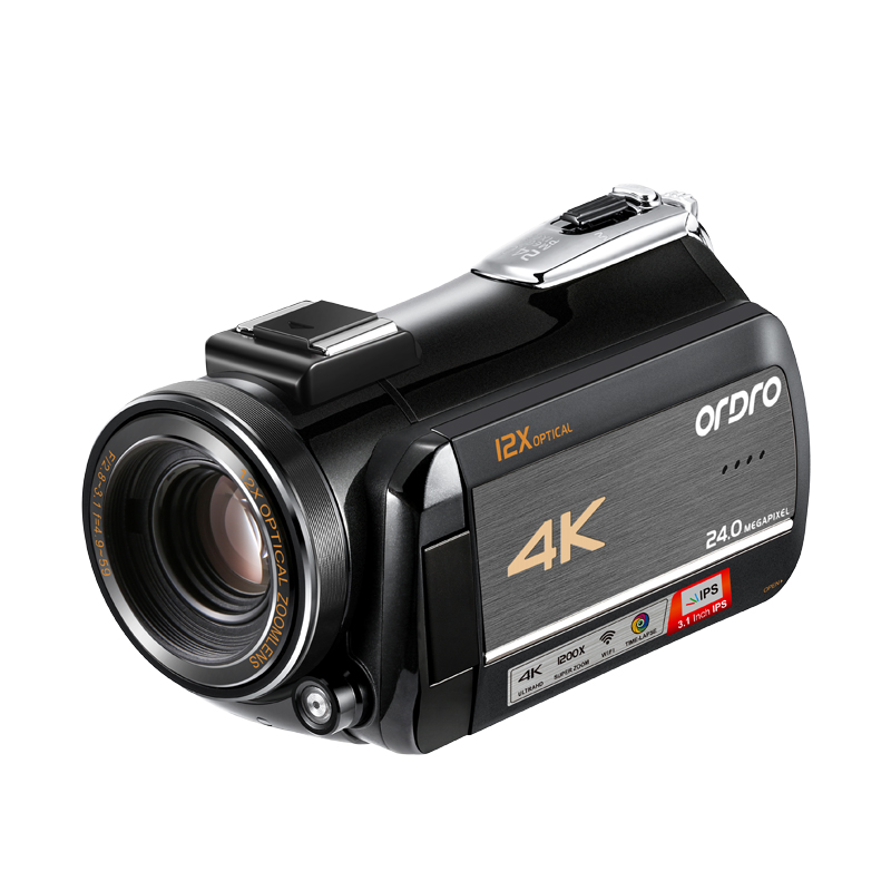 欧达AC5光学变焦4K数码摄像机