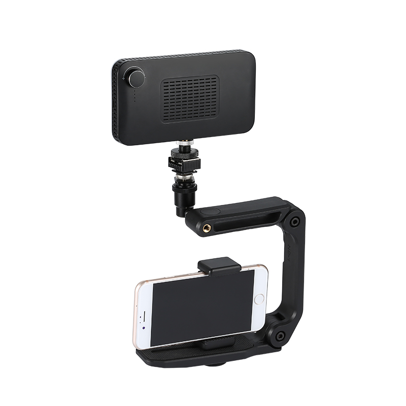 欧达HC-1 手机相机摄像机手持支架折叠式稳定器便携式拍摄配件