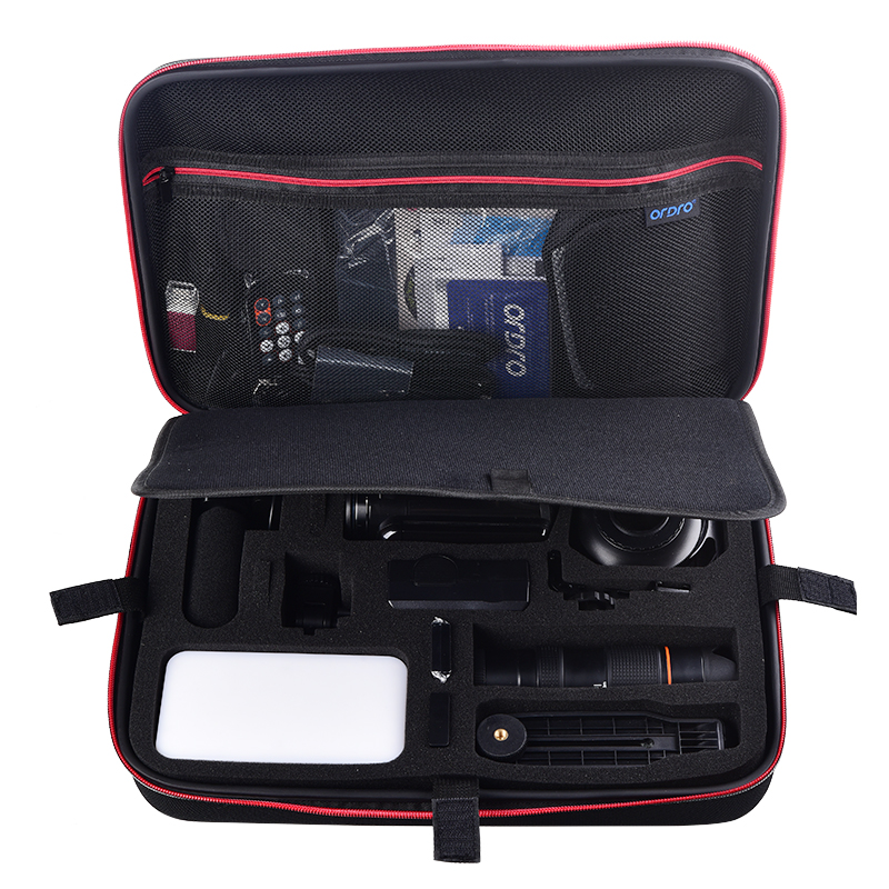 欧达数码摄像机专用收纳包摄影器材配件箱包