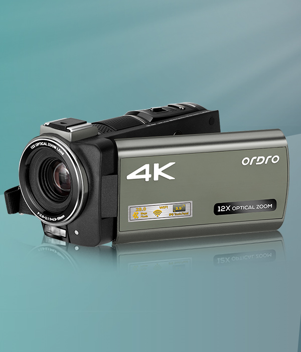 欧达AX60光学变焦摄像机高清淘宝直播家用婚庆旅拍会议4K超清摄录