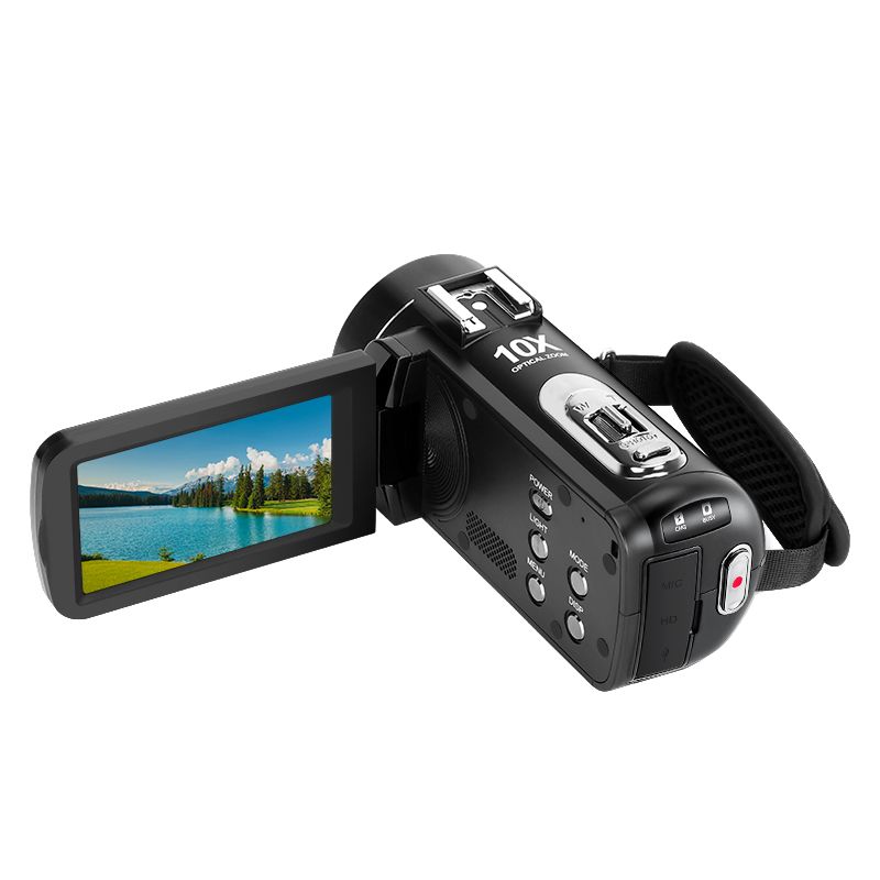 欧达Z82 PLUS2.7K摄像机10倍光学变焦TYPE-C摄像头家用数码DV防抖