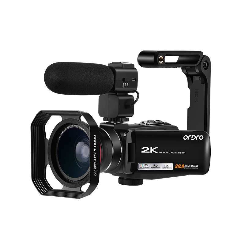 博亚Z63 2.7K摄像机IR红外摄像机家用数码DV防抖